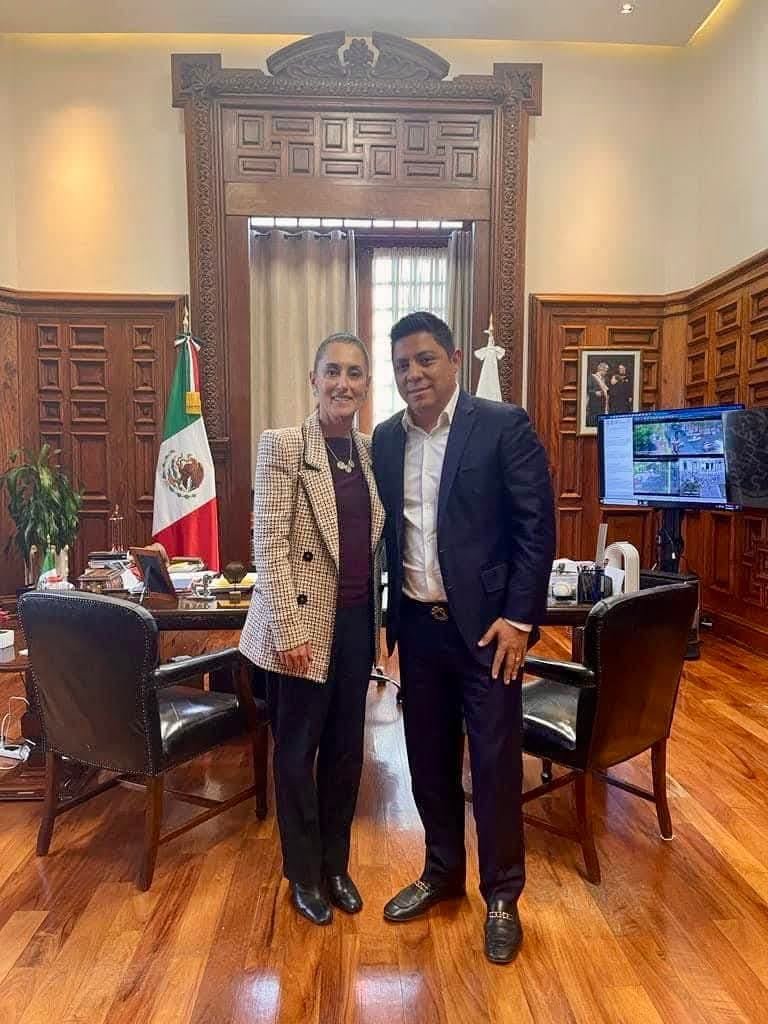 RICARDO GALLARDO SOSTENDRÁ REUNIÓN CON LA PRESIDENTA CLAUDIA SHEINBAUM