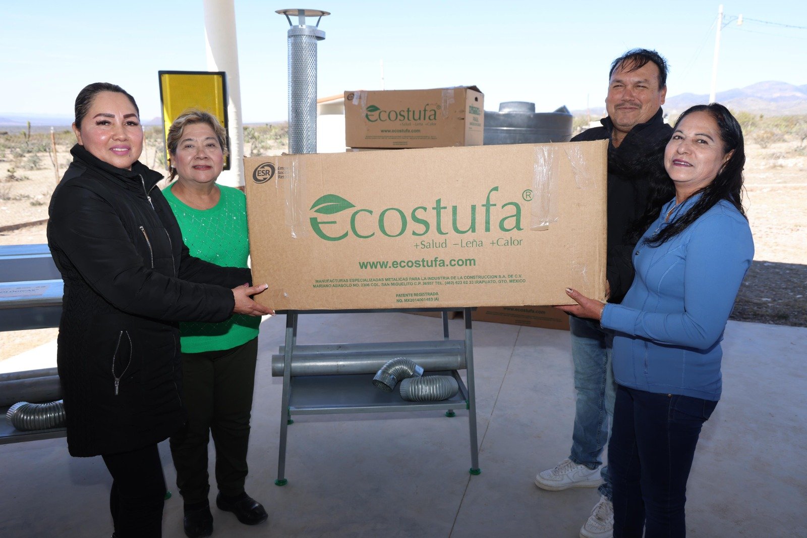 GOBIERNO DEL ESTADO BRINDA MÁS APOYO A FAMILIAS CON ESTUFAS ECOLÓGICAS