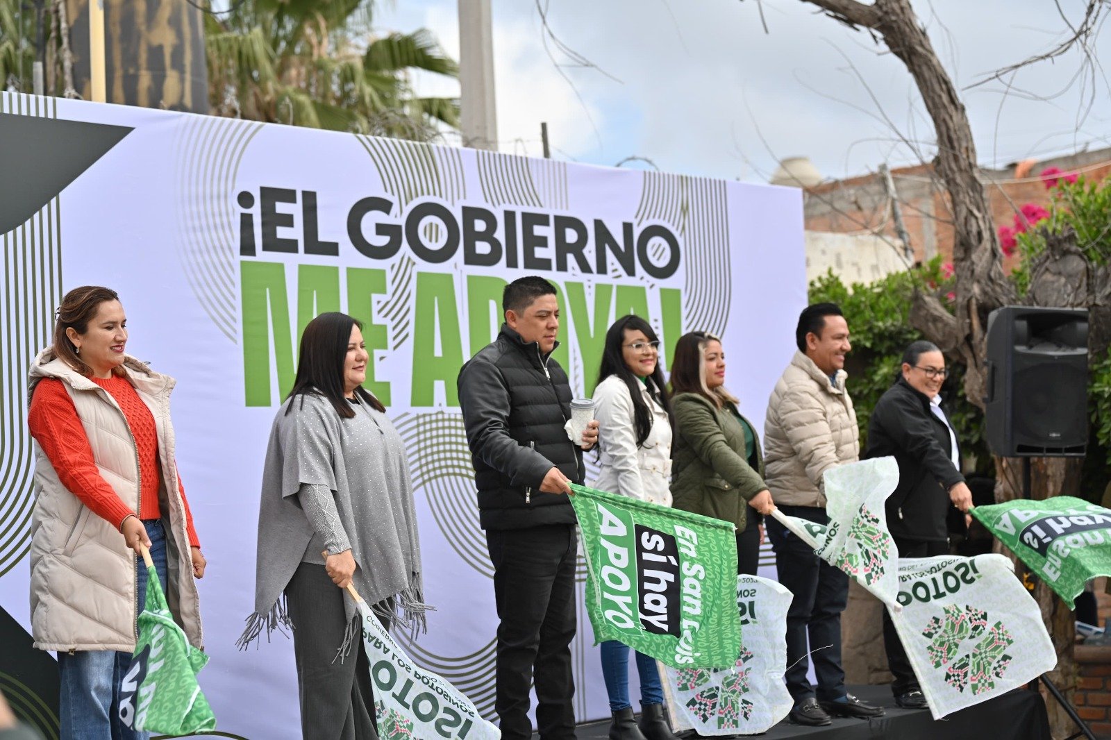 RICARDO GALLARDO ARRANCA RECONSTRUCCIÓN DE AVENIDA EN VILLA DE POZOS