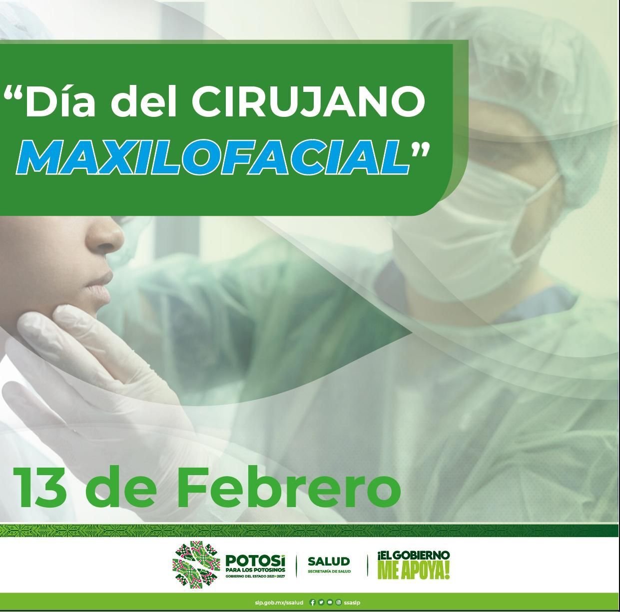 13 DE FEBRERO DÍA DEL CIRUJANO MAXILOFACIAL