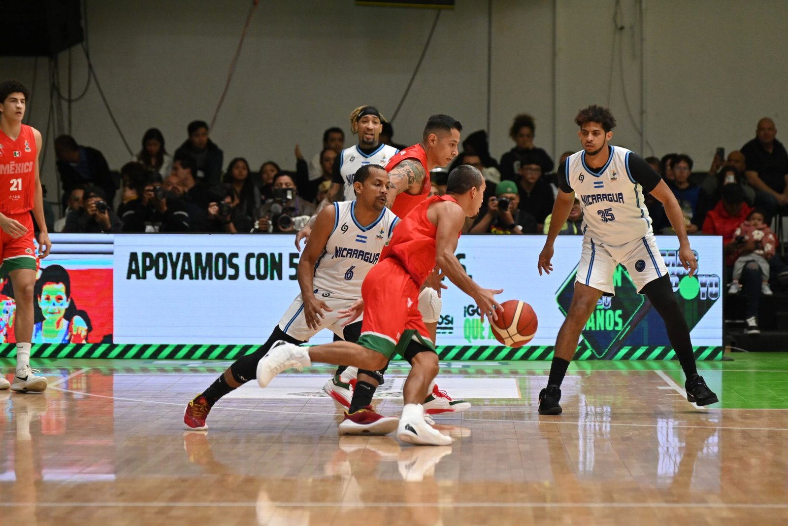 HISTÓRICA PRESENTACIÓN: LA SELECCIÓN MEXICANA DE BÁSQUETBOL VENCIÓ A NICARAGUA EN SAN LUIS POTOSÍ