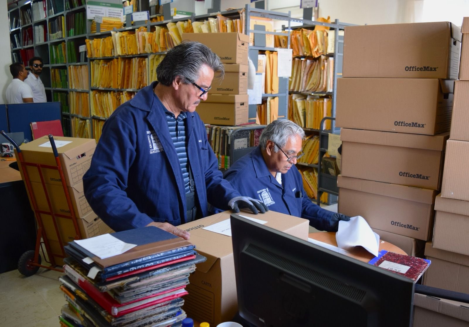 GOBIERNO DEL ESTADO RECONOCE A LAS PERSONAS ARCHIVISTAS DE SLP