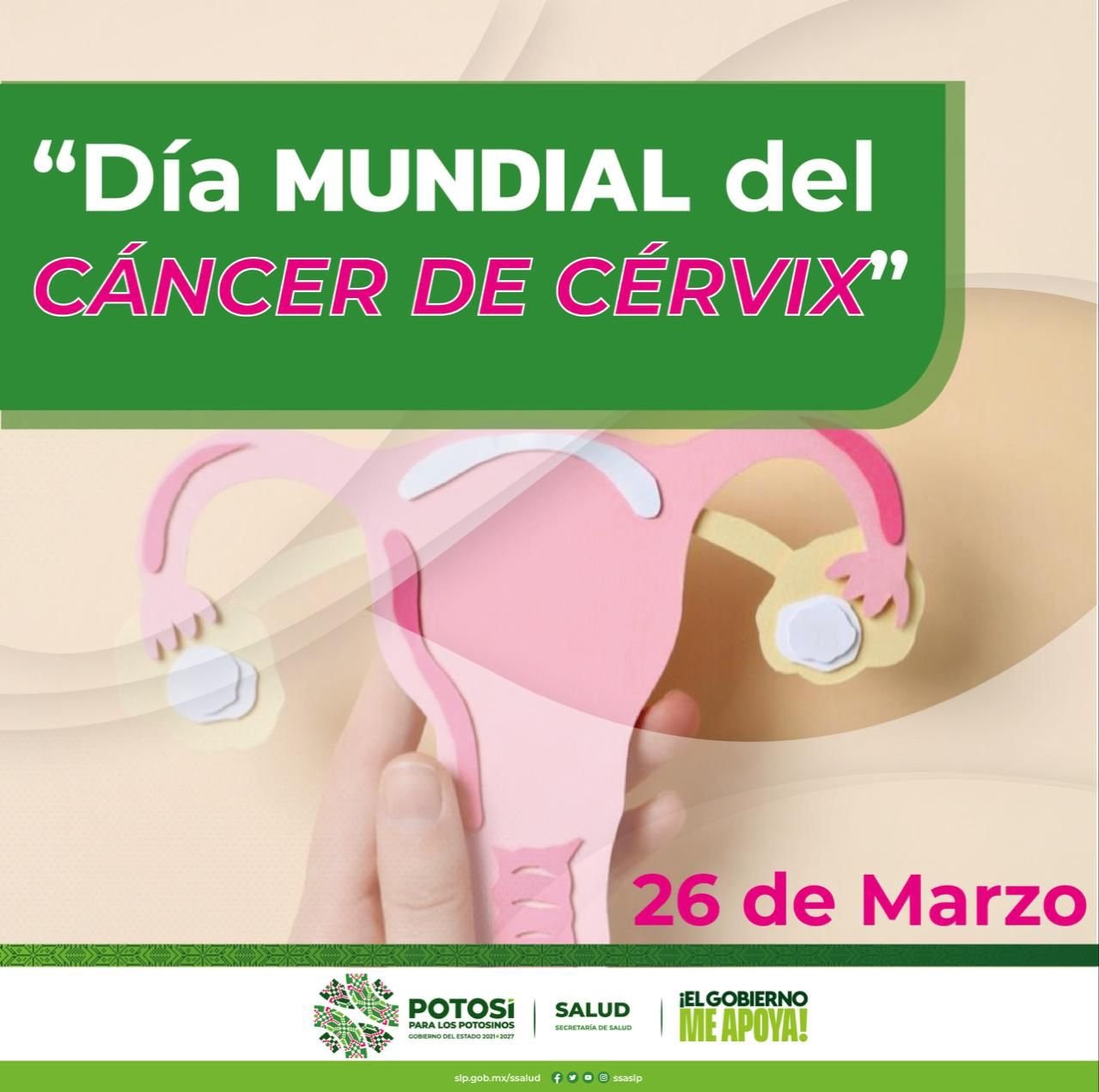 DÍA MUNDIAL DE LA PREVENCIÓN DEL CÁNCER CERVICOUTERINO