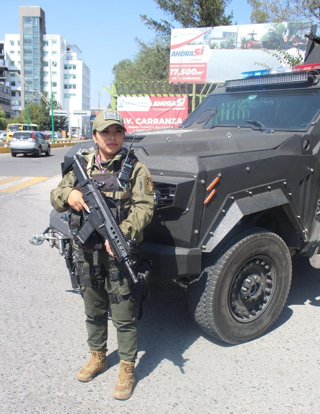 MÁS DE 450 MUJERES DE LA GUARDIA CIVIL ESTATAL, FORTALECEN LA SEGURIDAD EN SLP