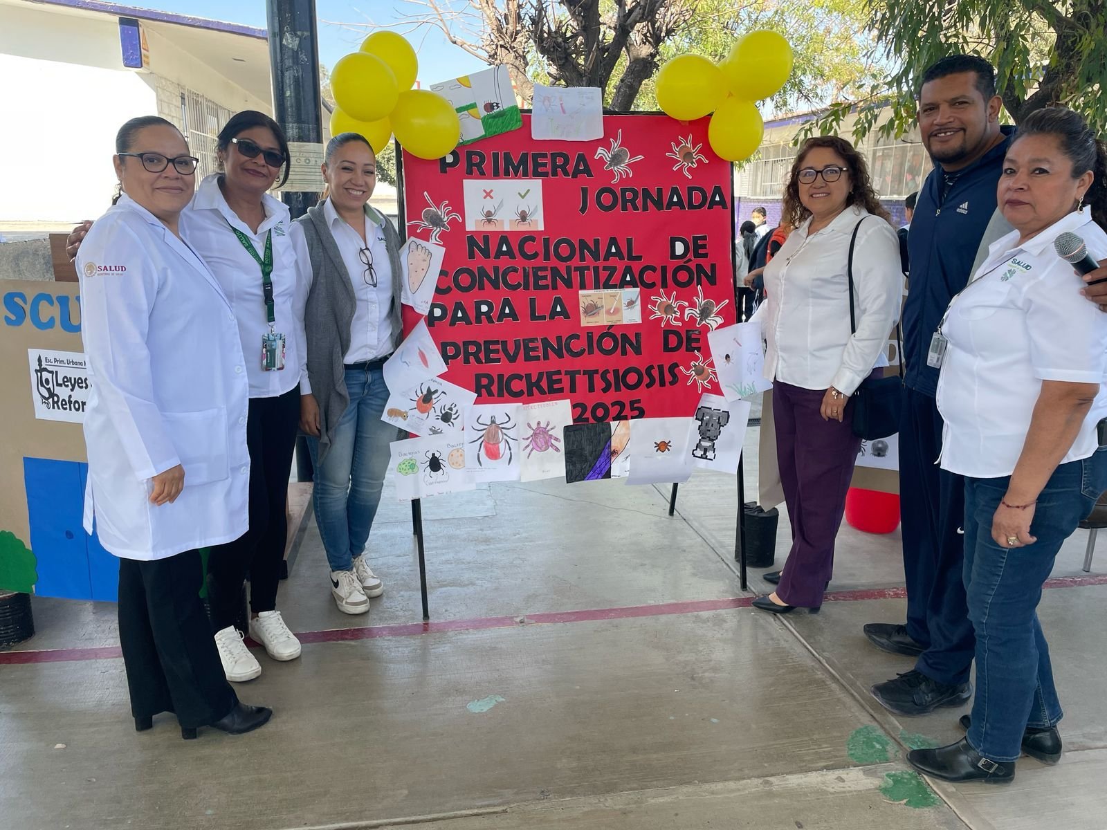 REALIZÓ SALUD ACCIONES PARA COMBATIR LA RICKETTSIOSIS
