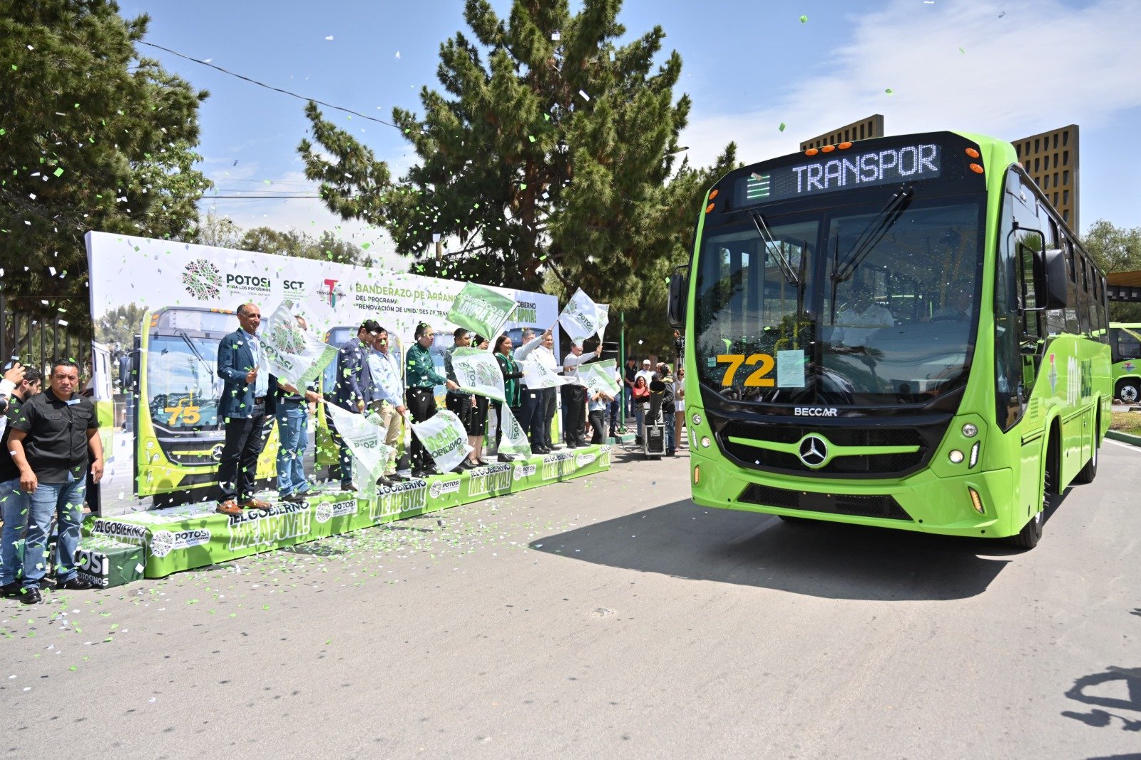 RICARDO GALLARDO IMPULSA NUEVA ERA DE MOVILIDAD CON MODERNO TRANSPORTE PÚBLICO