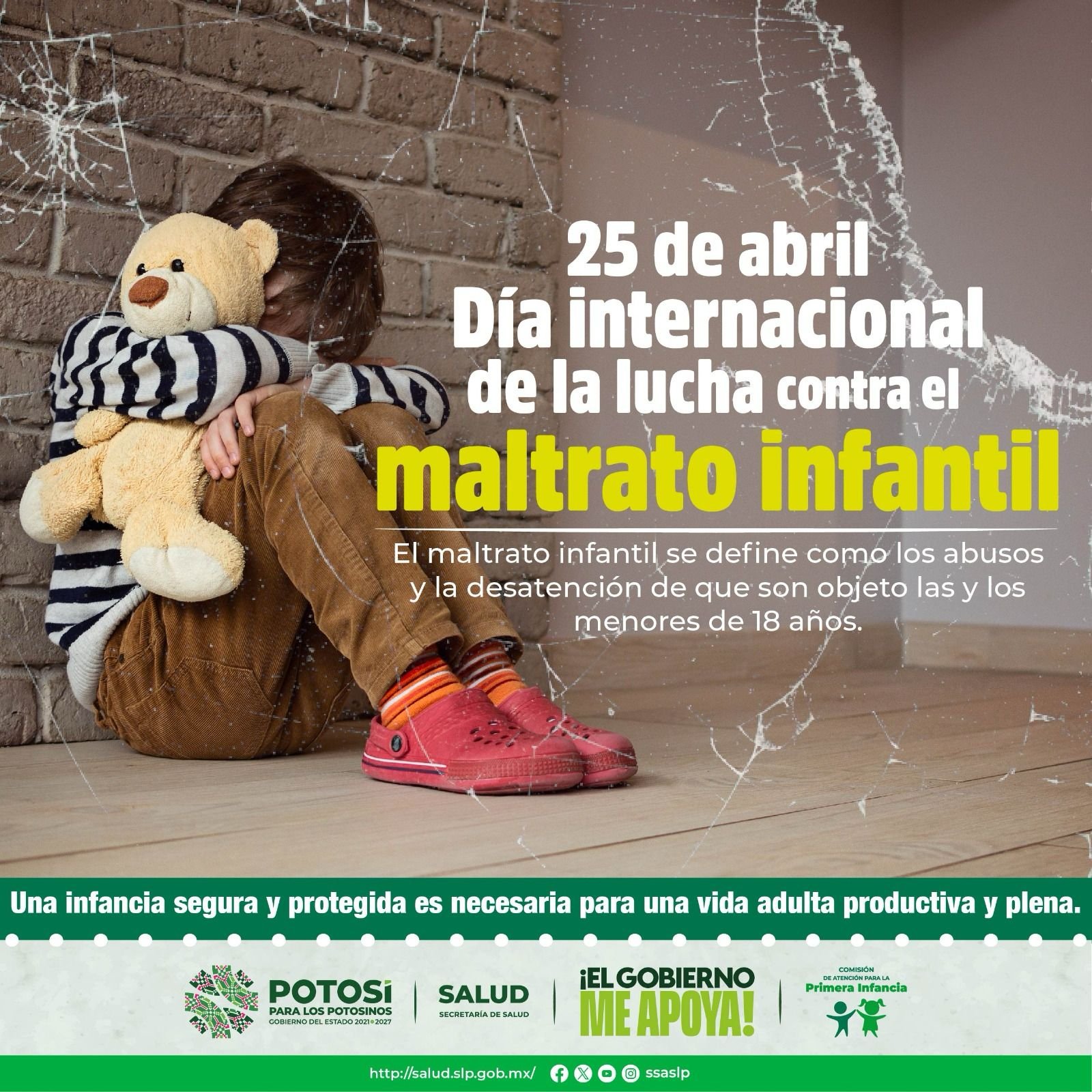 25 DE ABRIL, DÍA INTERNACIONAL DE LA LUCHA CONTRA EL MALTRATO INFANTIL