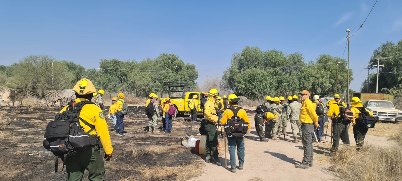GOBIERNO ESTATAL FORTALECE PREPARACIÓN DE BRIGADISTAS FORESTALES