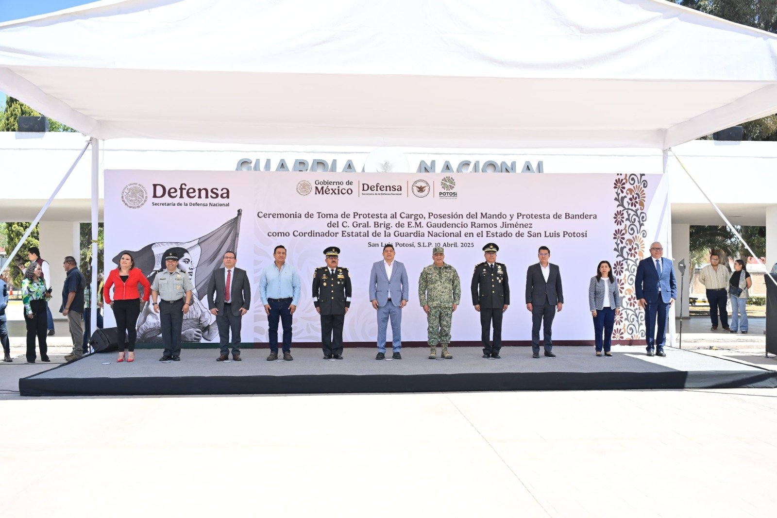 REAFIRMA RICARDO GALLARDO COORDINACIÓN CON LA GUARDIA NACIONAL