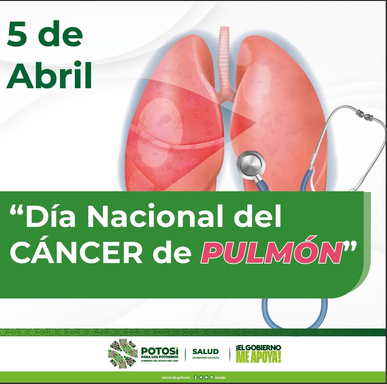 DÍA NACIONAL DEL CÁNCER DE PULMÓN