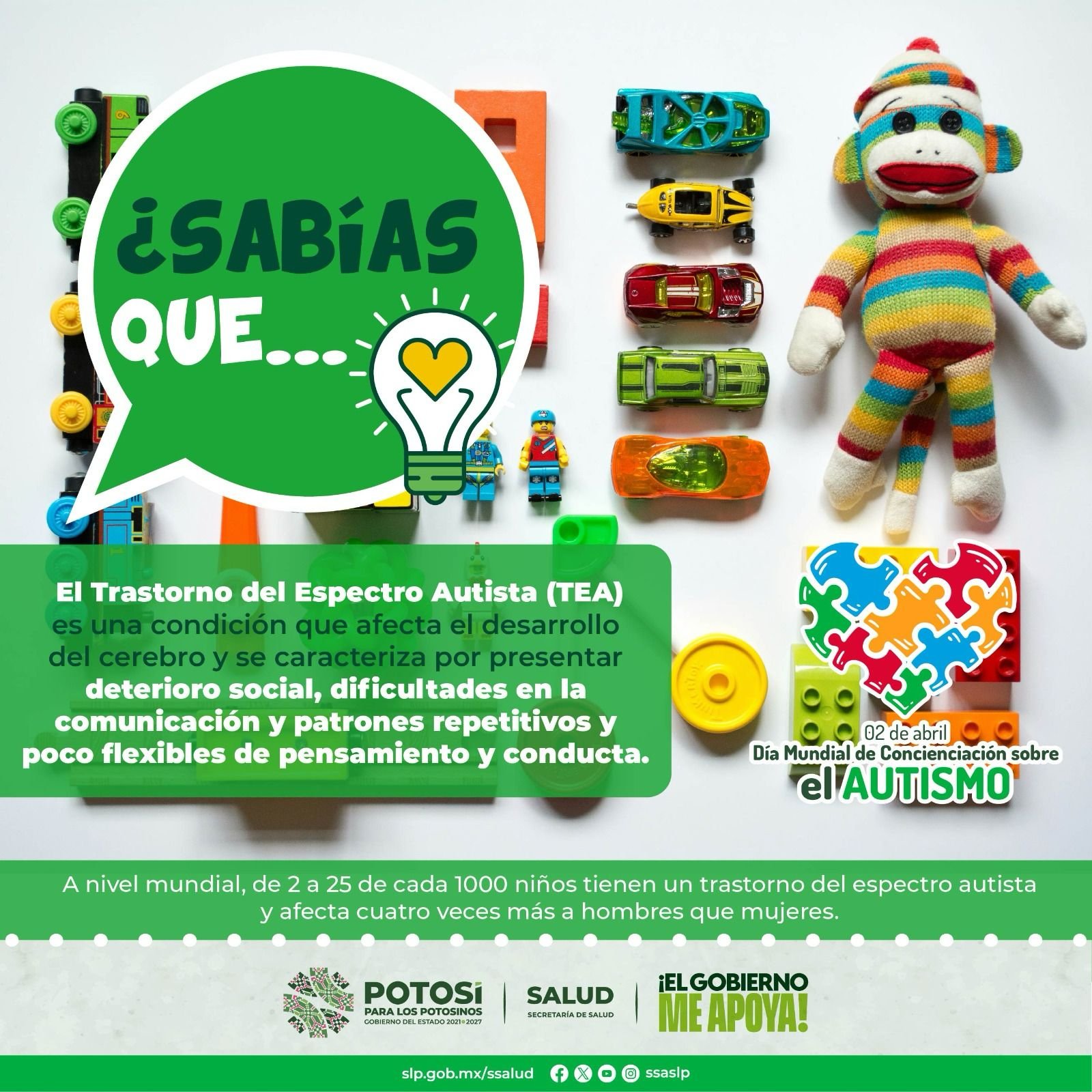 DÍA MUNDIAL DE CONCIENCIACIÓN SOBRE EL AUTISMO 2025