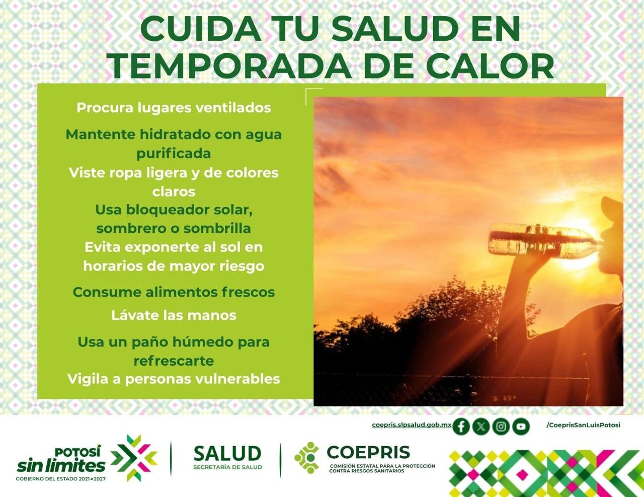 EL INCREMENTO EN LAS TEMPERATURAS GENERA UN IMPACTO DIRECTO EN LA SALUD.