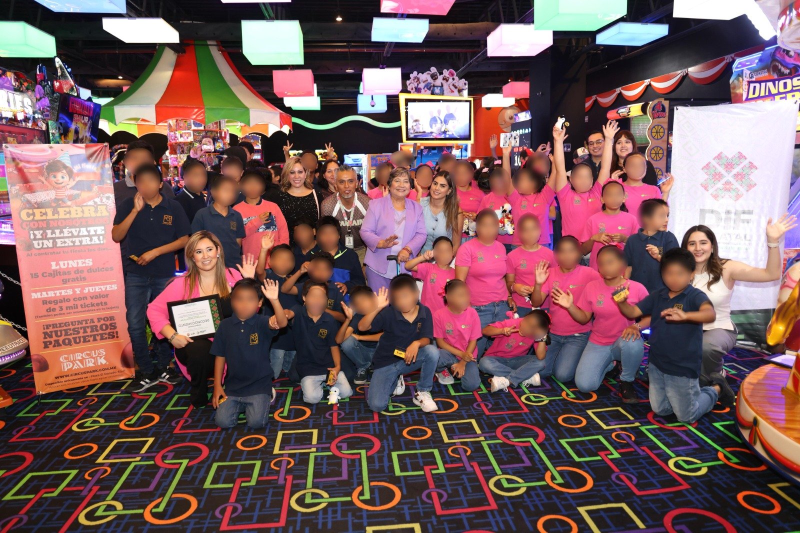DIF ESTATAL CELEBRA A NIÑAS Y NIÑOS DE CENTROS DE ASISTENCIA SOCIAL