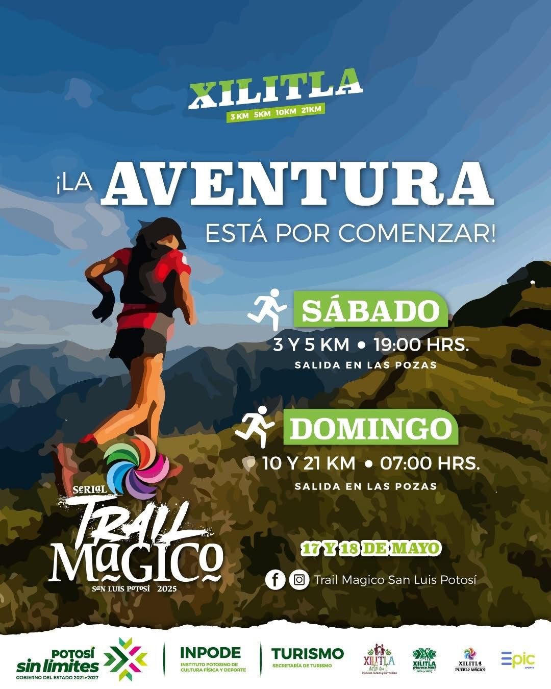 XILITLA RECIBIRÁ A ATLETAS DE MÉXICO Y EL MUNDO EN TRAIL MÁGICO
