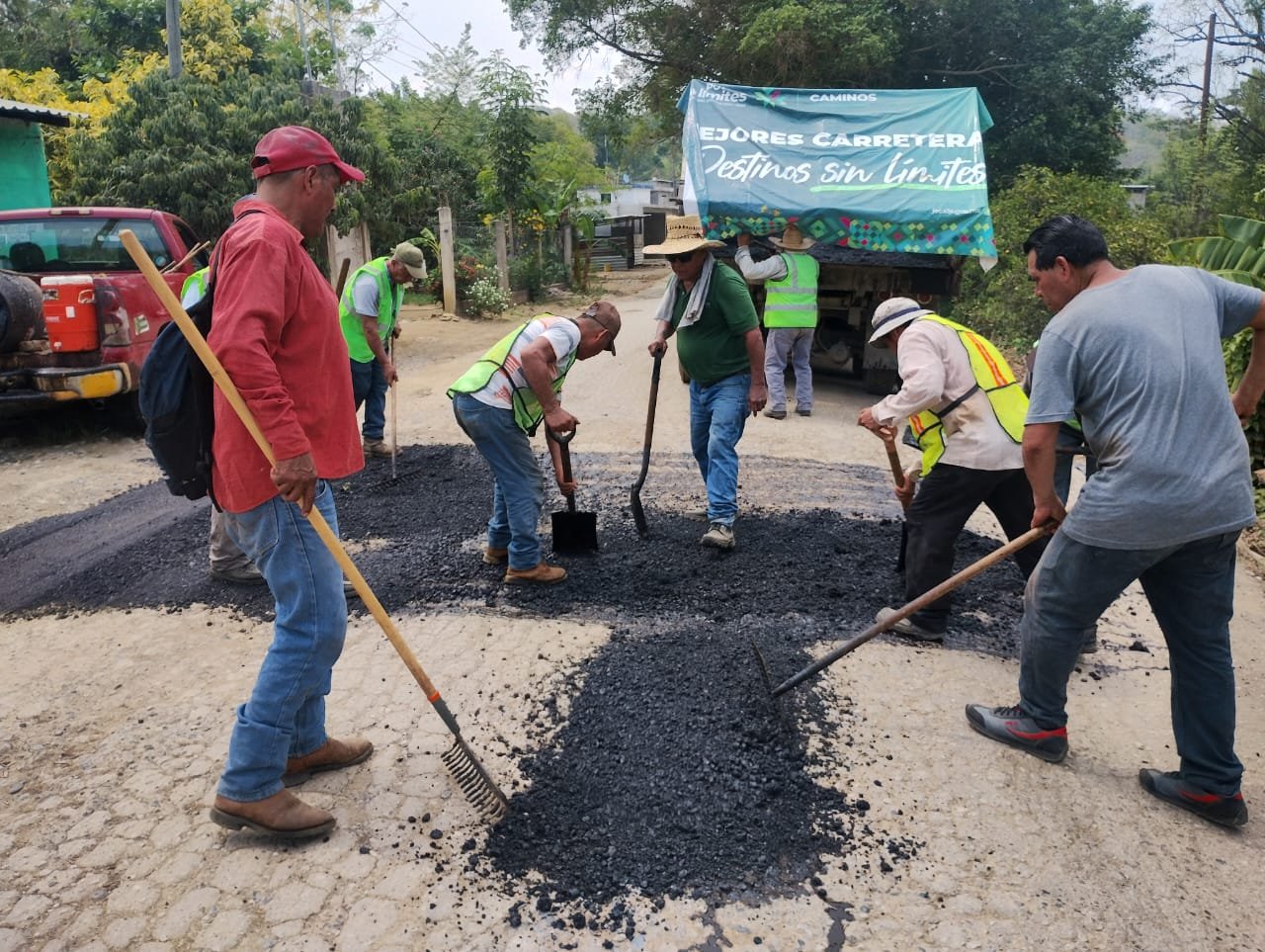 255 KILÓMETROS DE CAMINOS CONSERVADOS EN MAYO