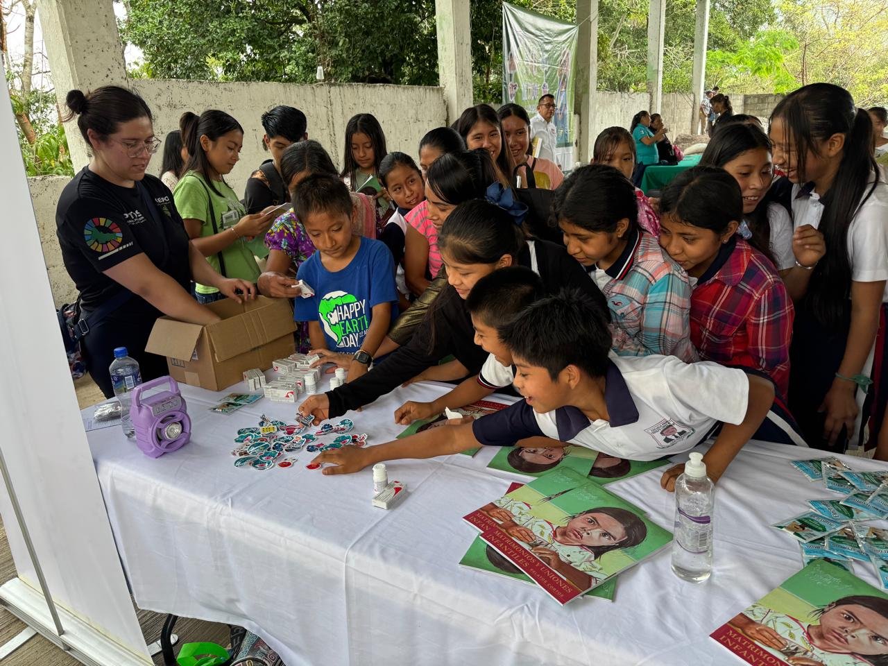 LLEVAN PROGRAMA ALERTA VERDE A PUEBLOS ORIGINARIOS