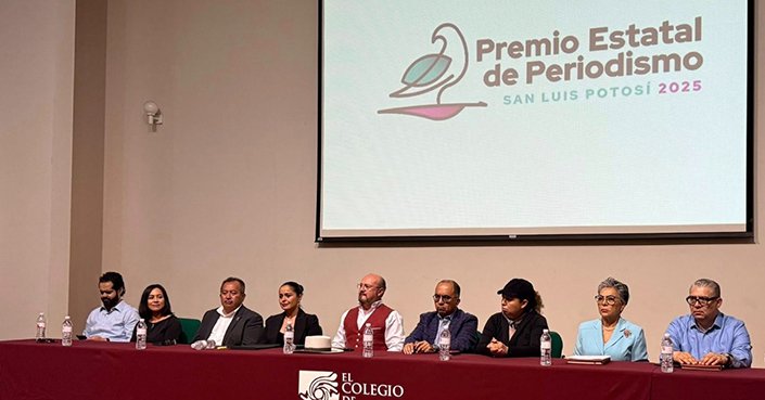 Anuncian ganadores del Premio Estatal de Periodismo 2025