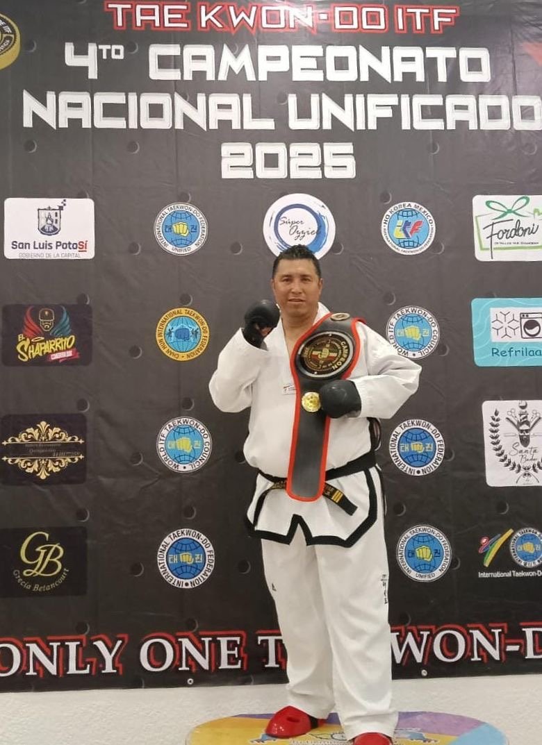 Destacan actuación del Agente de la GCE, Gilberto Mata Tovar en Certamen Nacional de Taekwondo