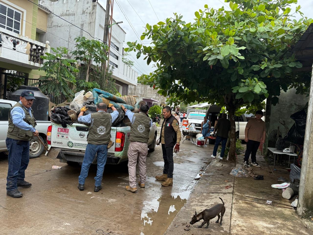 GOBIERNO DEL ESTADO BRINDA APOYO A FAMILIAS EN TAMAZUNCHALE