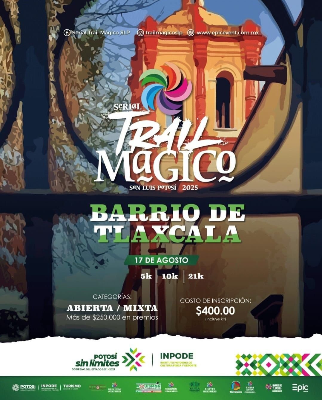 LLEGA TRAIL MÁGICO AL BARRIO DE TLAXCALA
