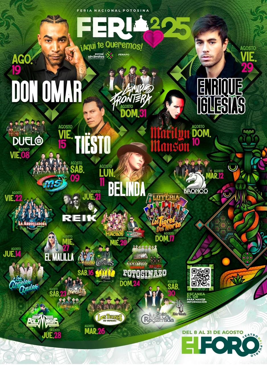 ¡YA ESTÁ AQUÍ EL CARTEL OFICIAL DE LA FENAPO!