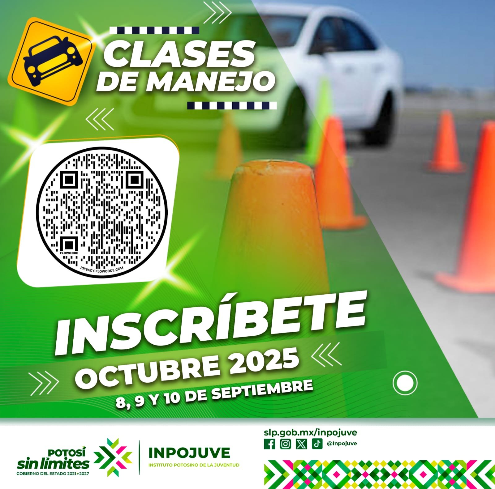 ESTADO ABRE INSCRIPCIONES PARA CURSO DE MANEJO PARA JÓVENES