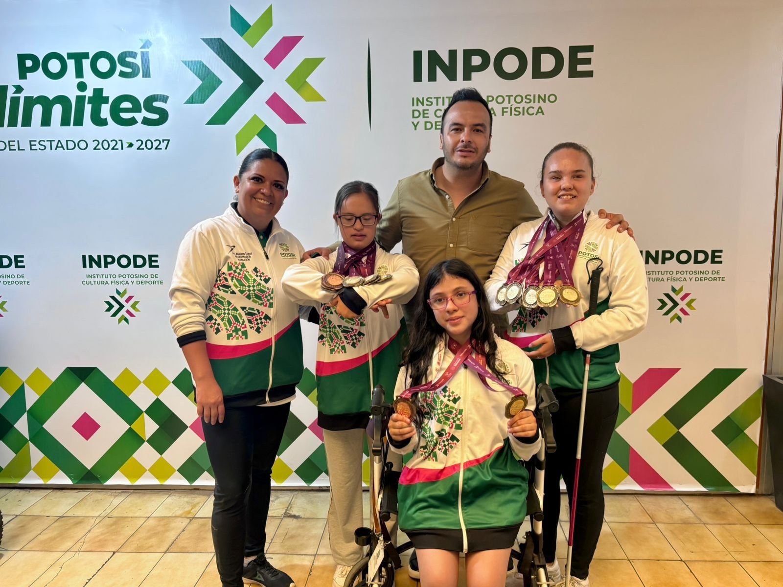 SAN LUIS LOGRA 37 MEDALLAS EN PARANATACIÓN DURANTE PARALIMPIADA NACIONAL