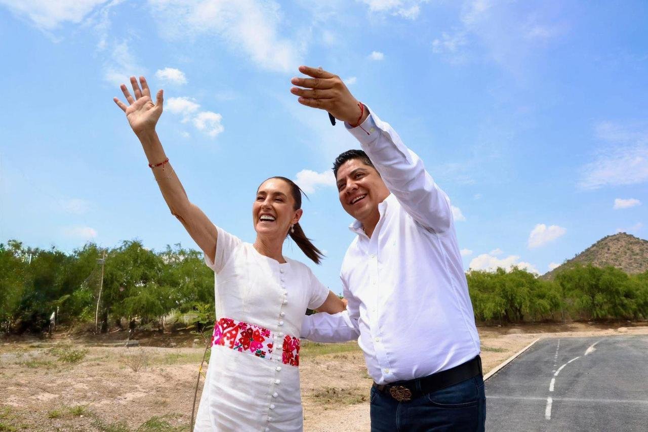 ANUNCIA RICARDO GALLARDO NUEVA VISITA DE CLAUDIA SHEINBAUM A SAN LUIS POTOSÍ