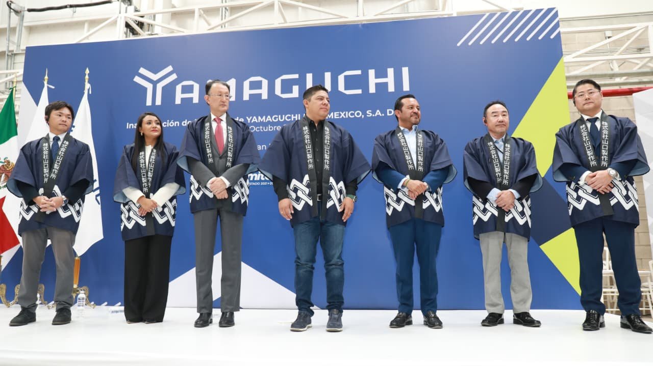 SAN LUIS AVANZA EN ATRACCIÓN DE INVERSIÓN; RICARDO GALLARDO INAUGURA NUEVA PLANTA JAPONESA