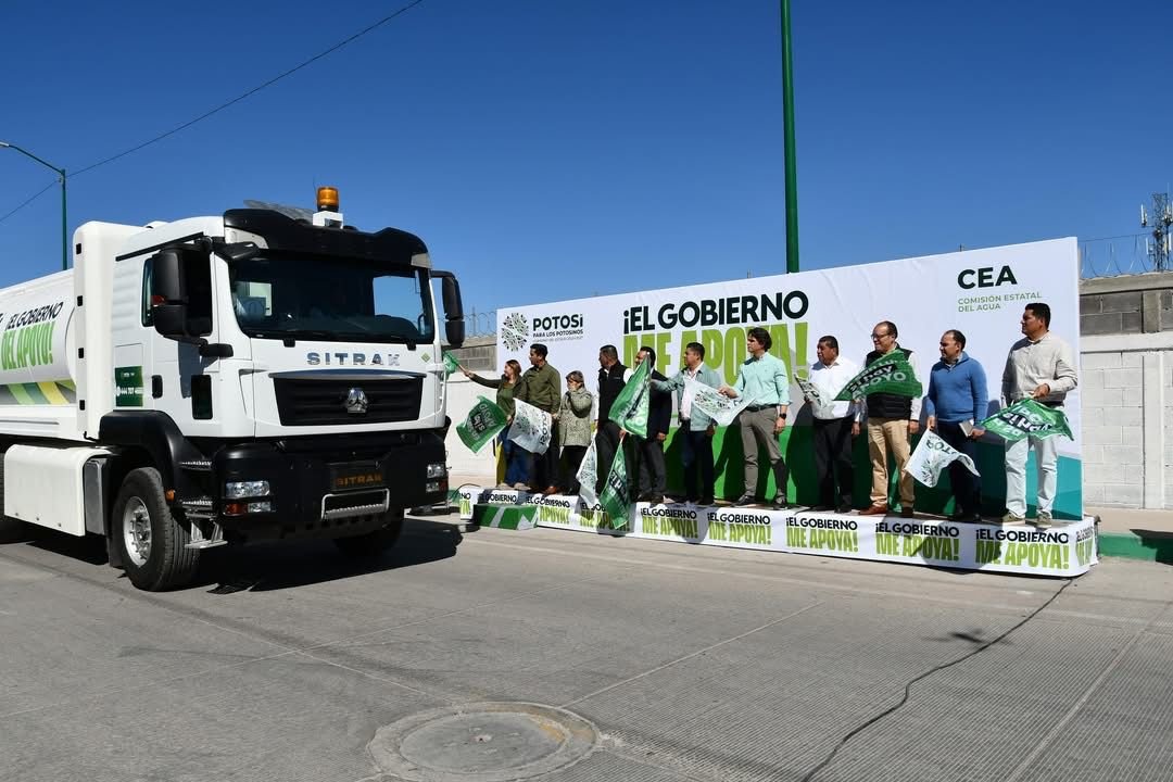 RICARDO GALLARDO GARANTIZA AGUA PARA LAS FAMILIAS POTOSINAS