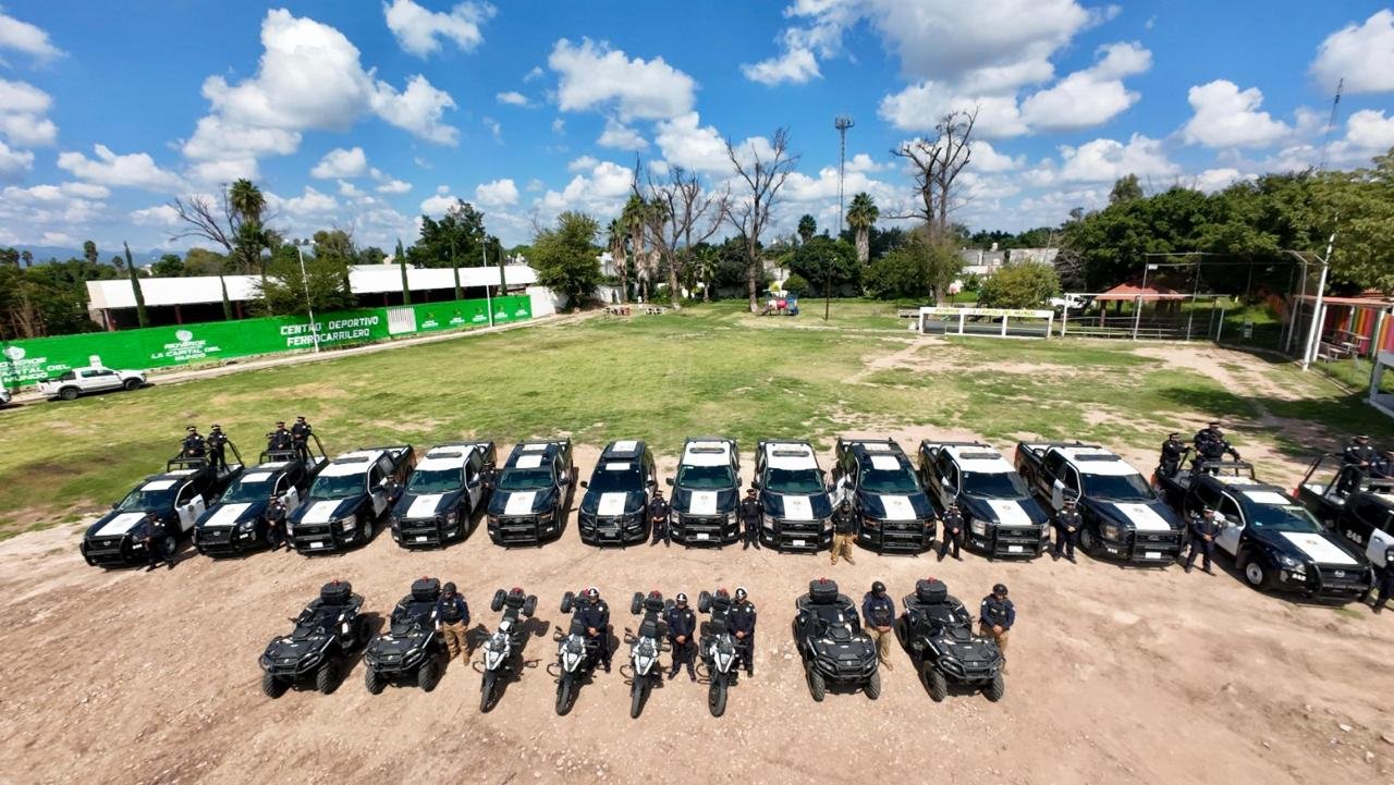 RICARDO GALLARDO FORTALECE PREVENCIÓN EN RIOVERDE CON MÁS PATRULLAS Y ALBERCA