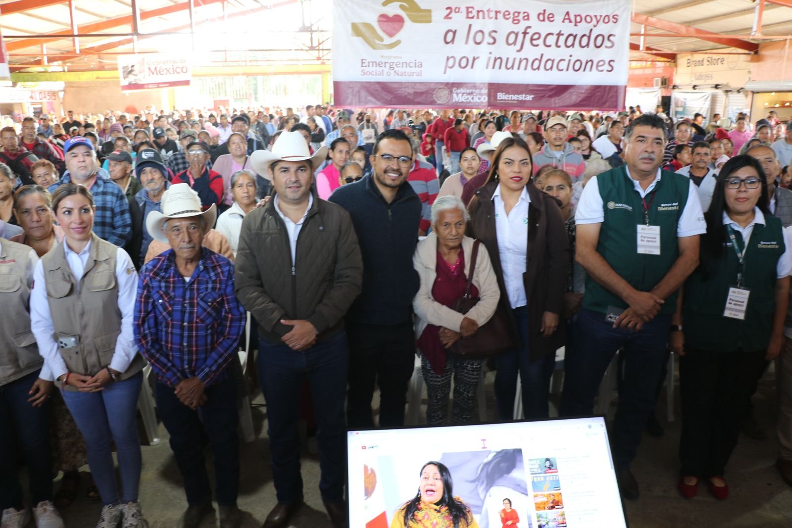 ESTADO FORTALECE APOYOS A FAMILIAS AFECTADAS POR LLUVIAS EN LA HUASTECA