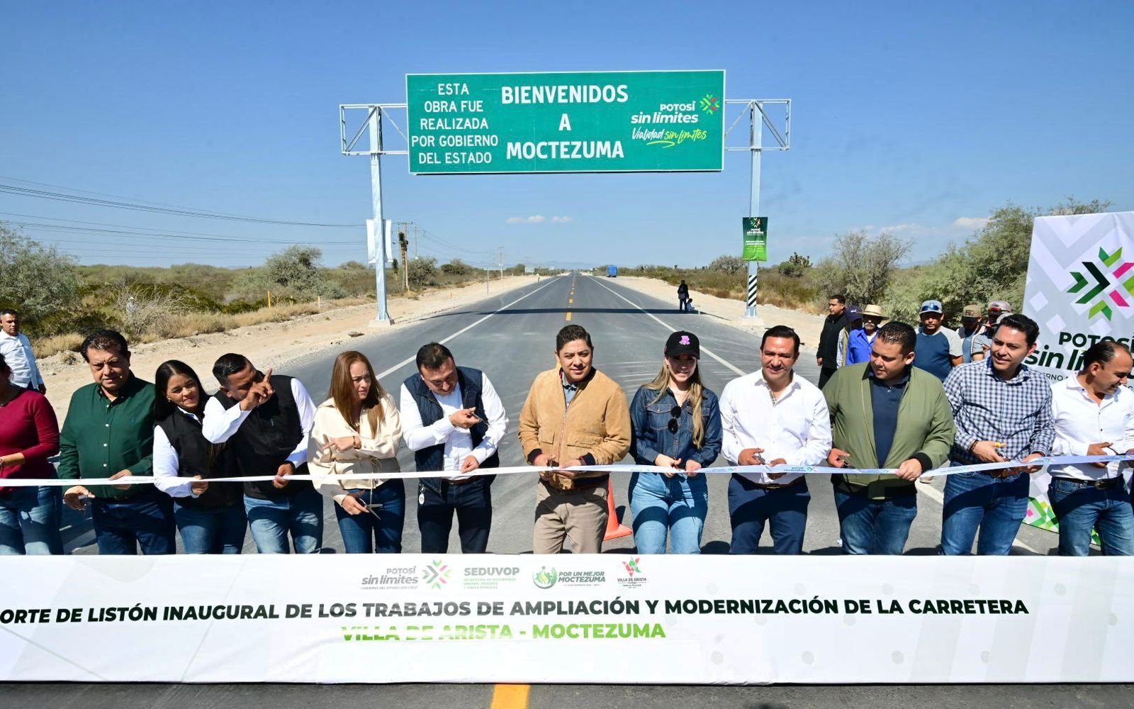 RICARDO GALLARDO FORTALECE EL ALTIPLANO CON NUEVAS CARRETERAS