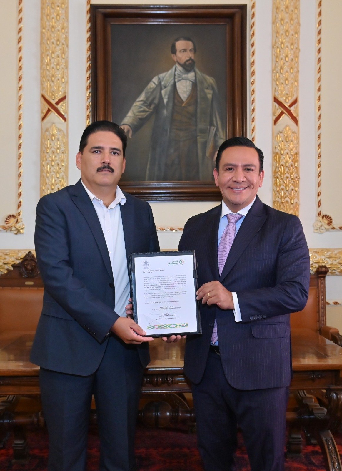 SGG TOMA PROTESTA A NUEVO SUBSECRETARIO DE GOBERNACIÓN