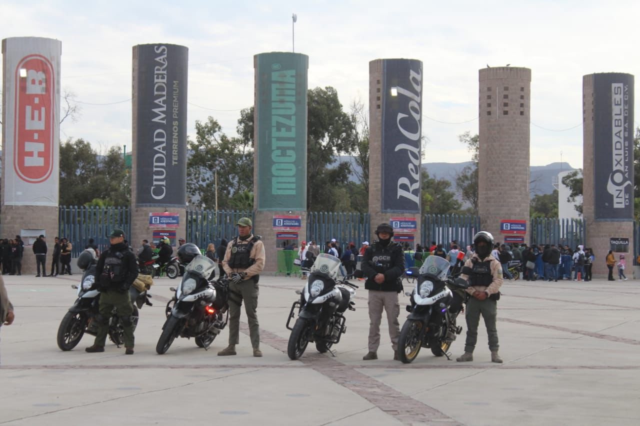 LISTO OPERATIVO “ESTADIO SEGURO” PARA EL ENCUENTRO ATLÉTICO SAN LUIS VS CHIVAS