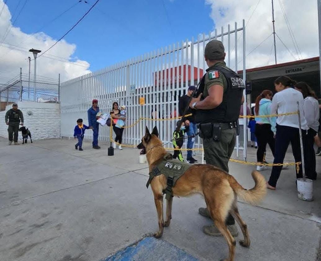 GUARDIA CIVIL ESTATAL REPORTA LISTO DISPOSITIVO DE REGRESO A CLASES