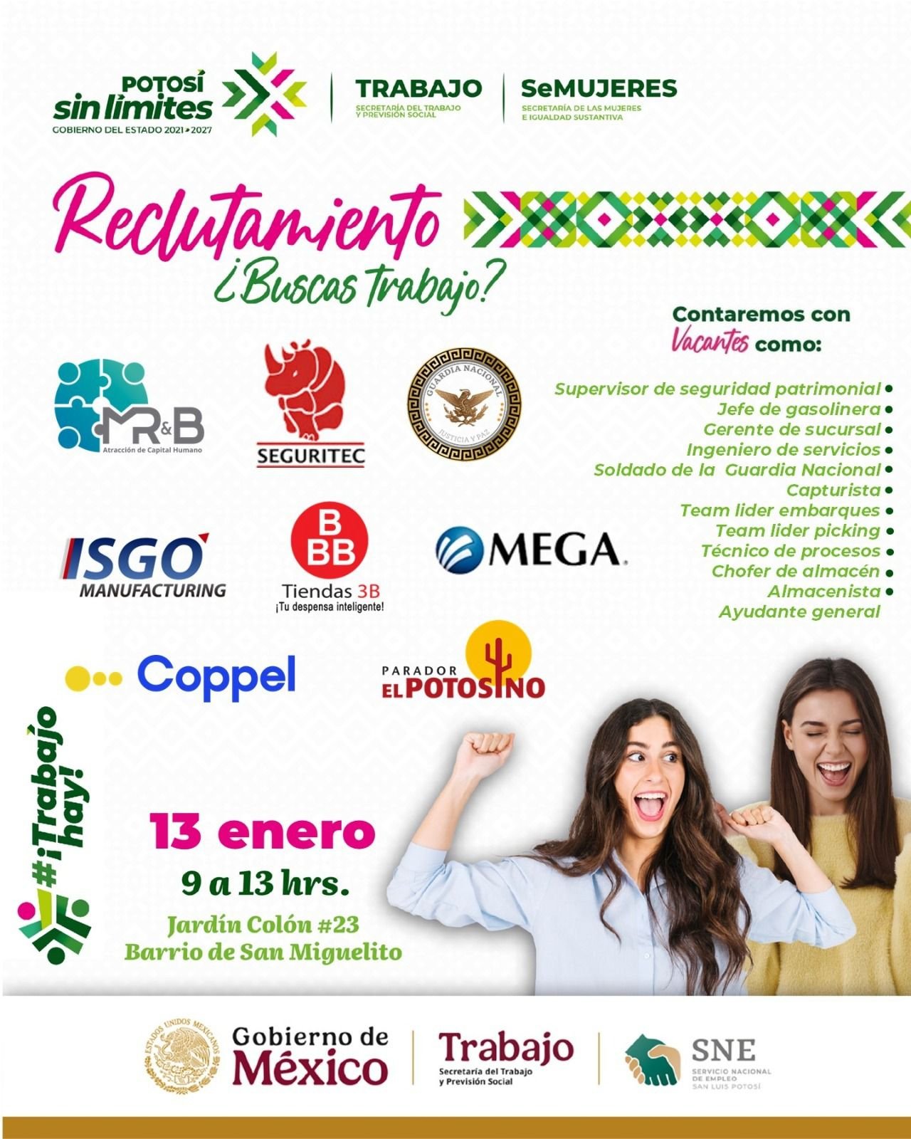 IMPULSAN EMPLEO PARA MUJERES EN TODO EL ESTADO