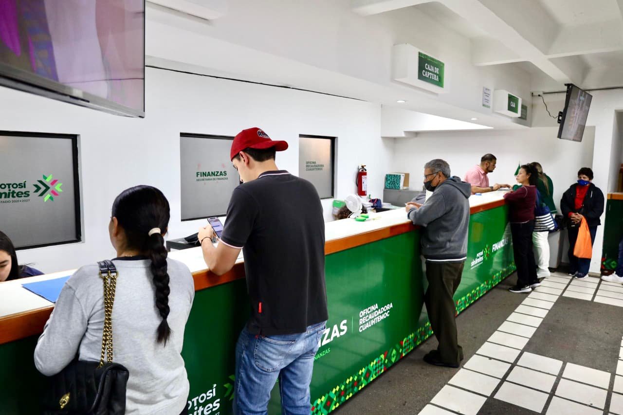 REGISTRA SAN LUIS ALTA PARTICIPACIÓN EN PAGO DE CONTROL VEHICULAR