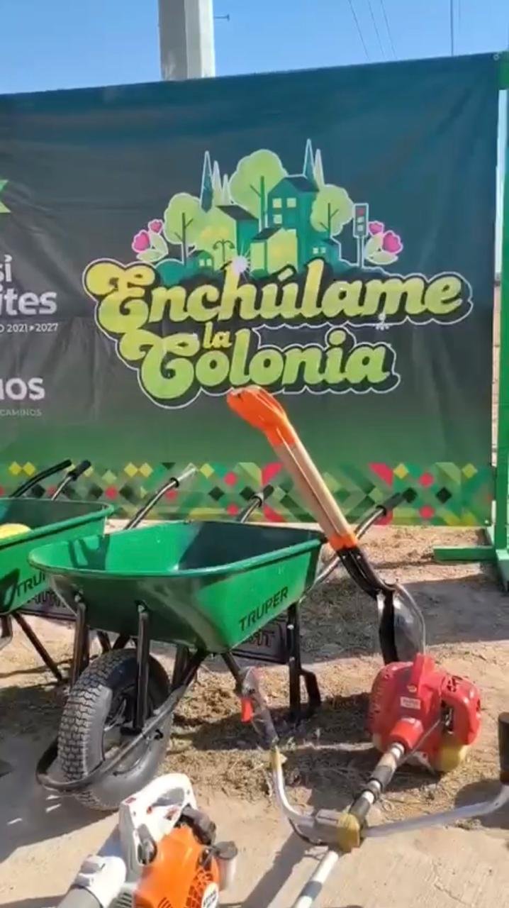 RICARDO GALLARDO ENCHULA LA COLONIA «EL SAUZALITO»