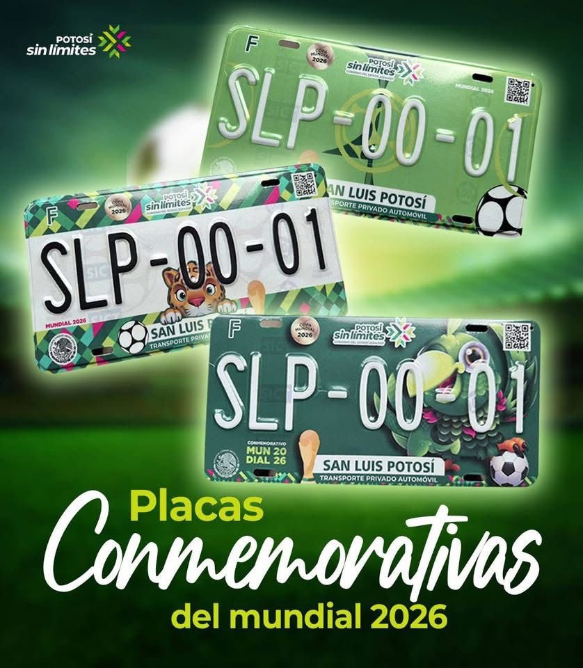 ANUNCIA GOBERNADOR LAS PLACAS CONMEMORATIVAS DEL MUNDIAL DE FUTBOL 2026