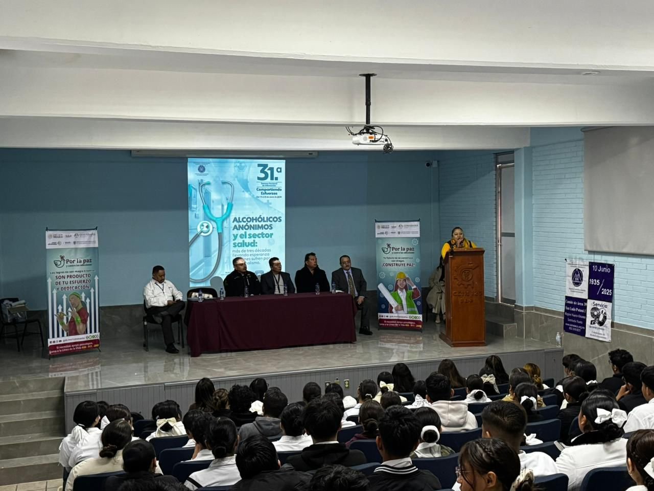 SECTOR SALUD Y ALCOHÓLICOS ANÓNIMOS DAN CIERRE A  LA CAMPAÑA COMPARTIENDO ESFUERZOS 2026