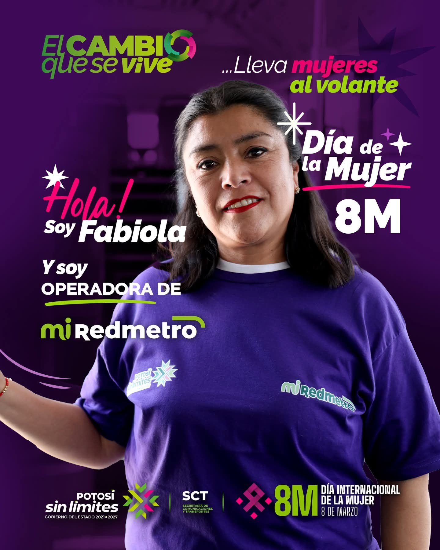 EL GOBIERNO DEL ESTADO RECONOCE A LAS MUJERES QUE MUEVEN LA REDMETRO EN SAN LUIS POTOSÍ