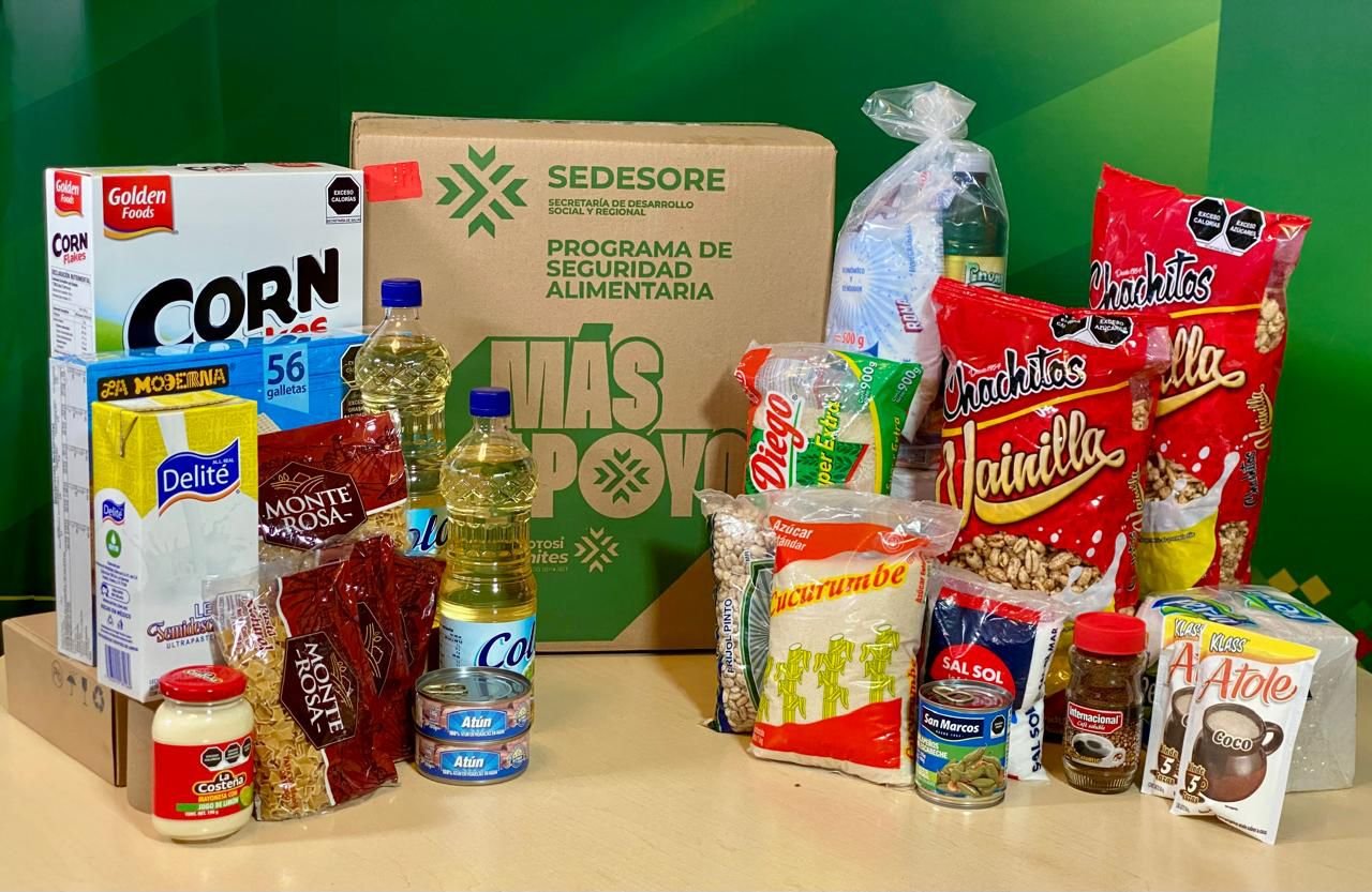 ESTADO AVANZA EN ENTREGA DE APOYOS ALIMENTARIOS