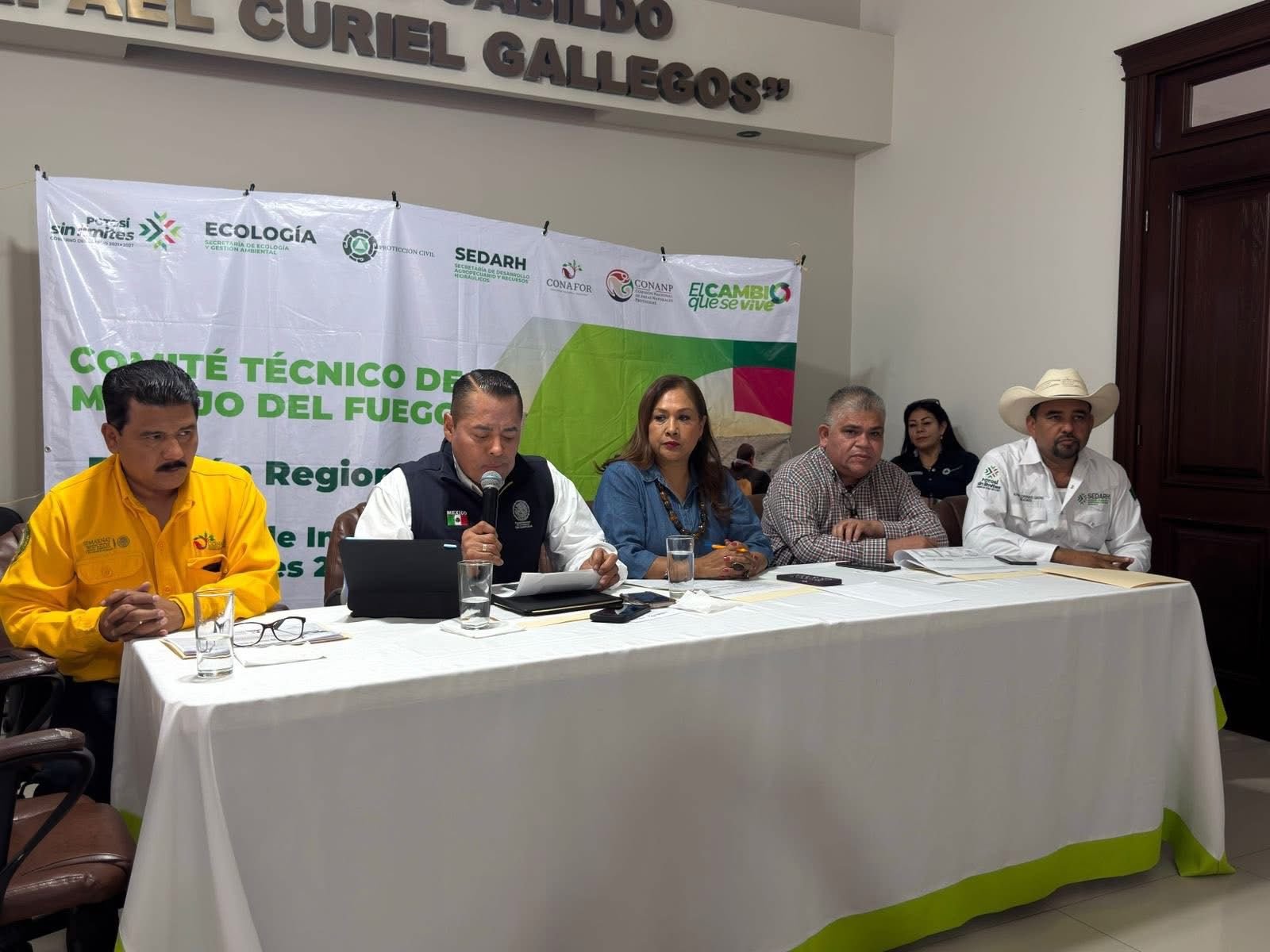 ESTADO REFUERZA CAPACITACIONES A BRIGADISTAS COMBATIENTES DE INCENDIOS