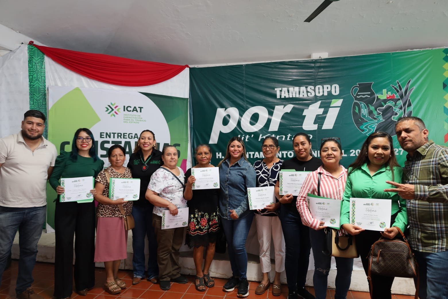 GOBIERNO ESTATAL IMPULSA CAPACITACIÓN EN TAMASOPO