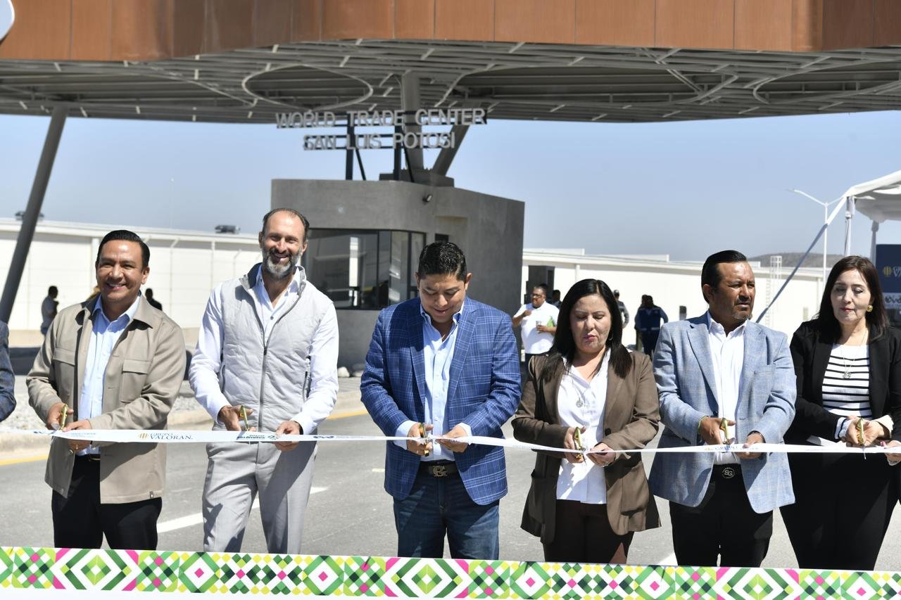 RICARDO GALLARDO E INICIATIVA PRIVADA INAUGURAN NUEVO PARQUE INDUSTRIAL WTC 3