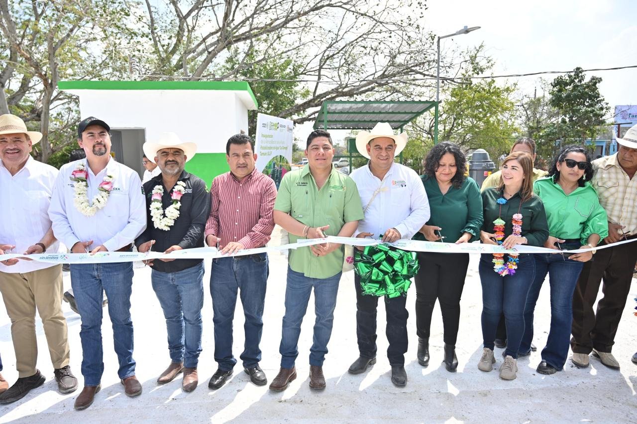 RICARDO GALLARDO LLEVA MOVILIDAD Y OBRAS HÍDRICAS A TAMUÍN