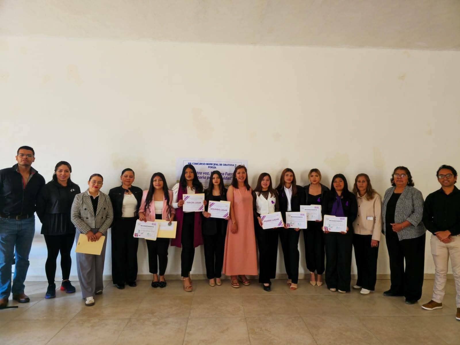 REALIZAN CONCURSO DE ORATORIA “NUESTRA VOZ, NUESTRA FUERZA” EN EL MARCO DEL #8M. EN CHARCAS