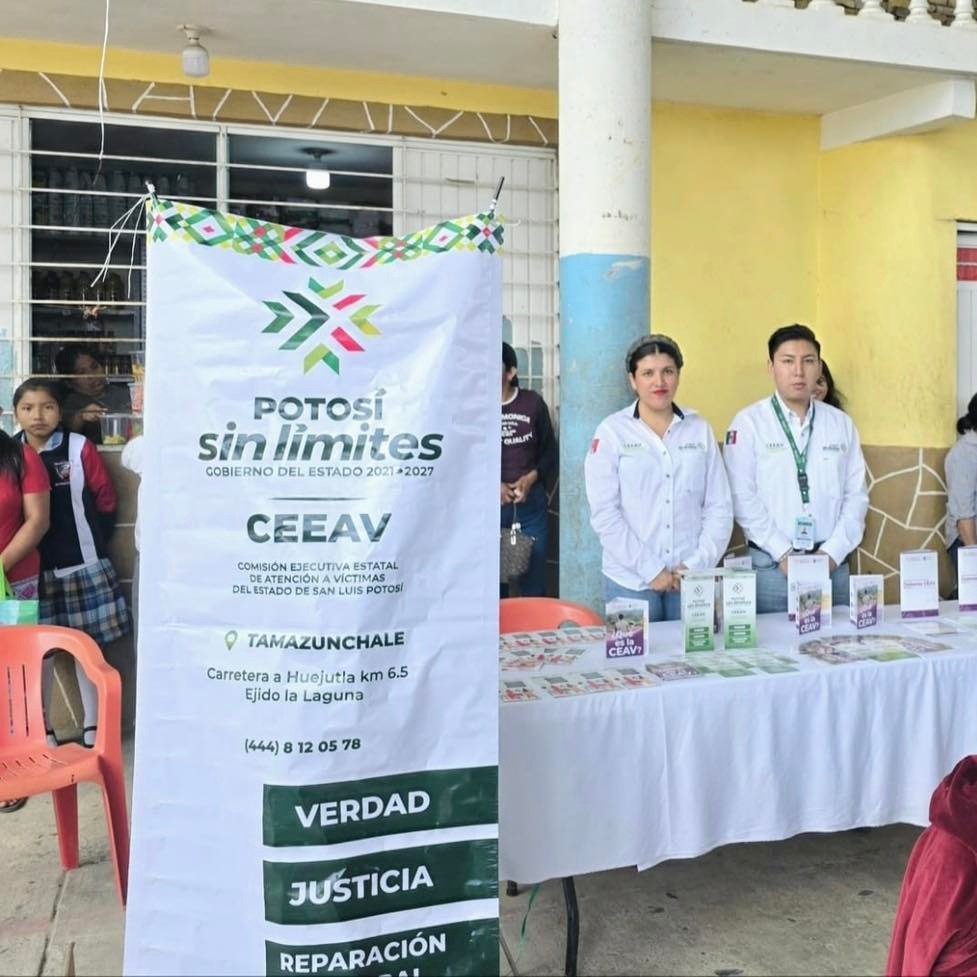 COMISIÓN EJECUTIVA ESTATAL DE ATENCIÓN A VÍCTIMAS LLEVA SERVICIOS A TAMAZUNCHALE