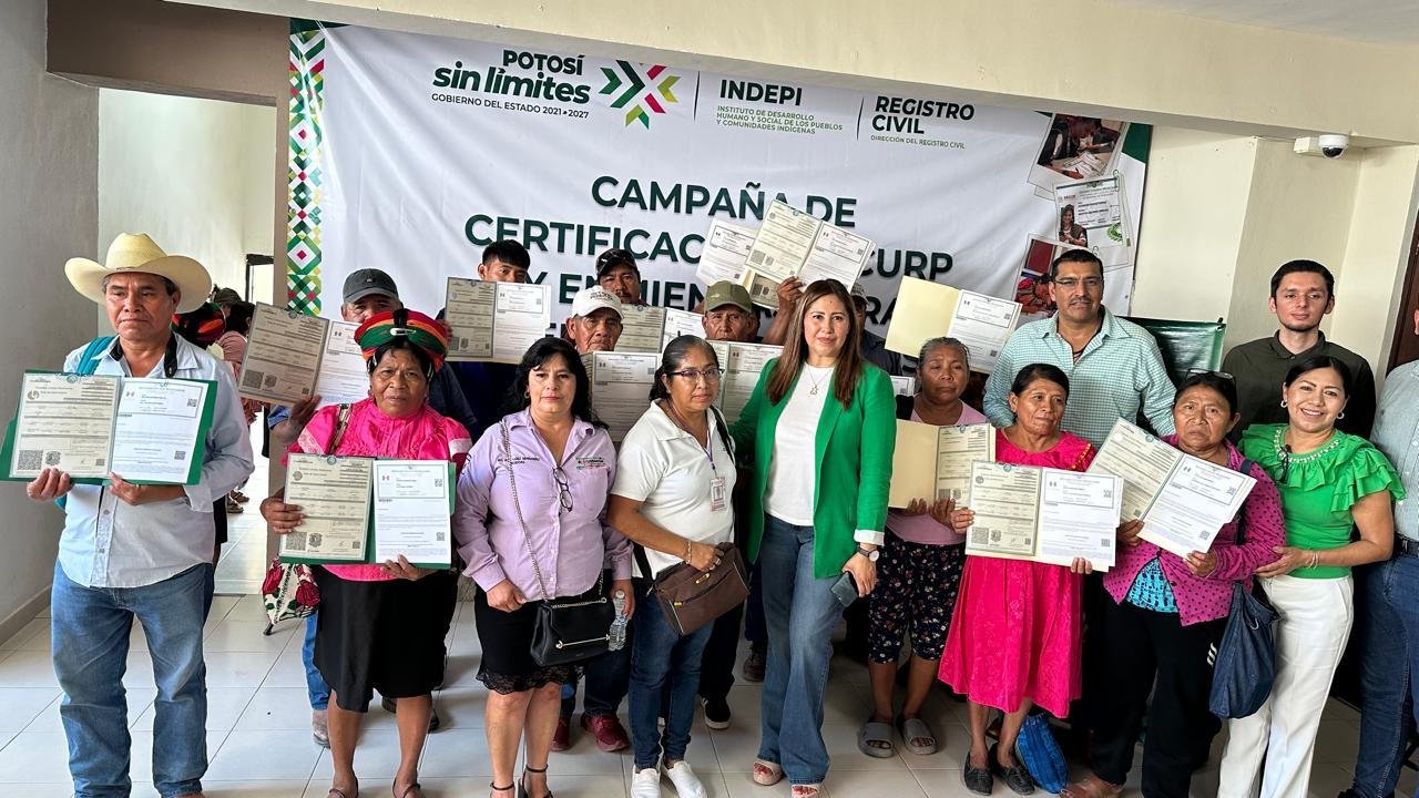 ESTADO ACERCA IDENTIDAD Y CERTEZA A PUEBLOS ORIGINARIOS